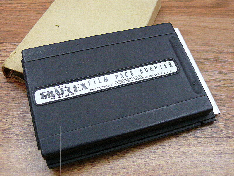 Graphic Film Pack Adapter . No. 2. 4×5