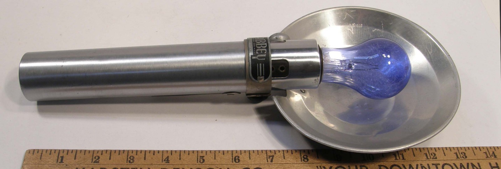 VINTAGE ABBEY PHOTO CORP FLASHGUN HANDLE & HOOD LIGHT SABER