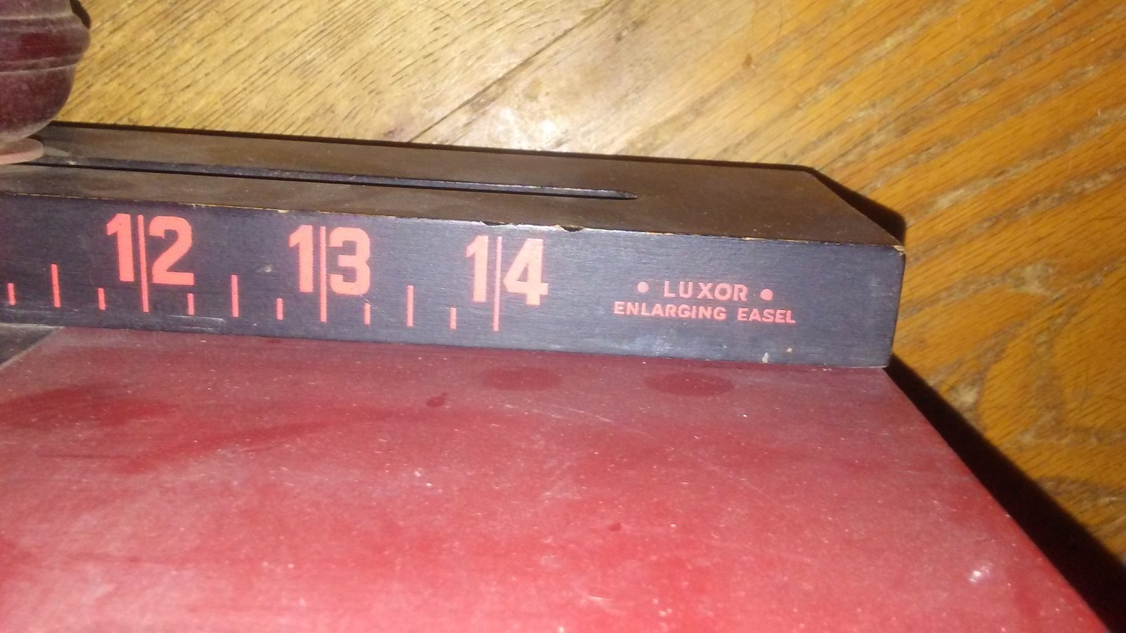 Vintage Luxor Burke & James Enlarging Easel Black Adjustable 11″ X 14″ Bakelite