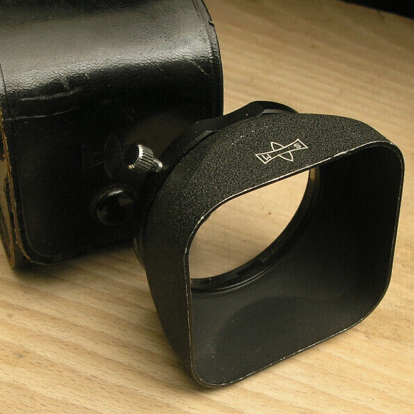 original Mamiya TLR c330 lens hood 48mm clamp for black finish 80mm 2.8 & case