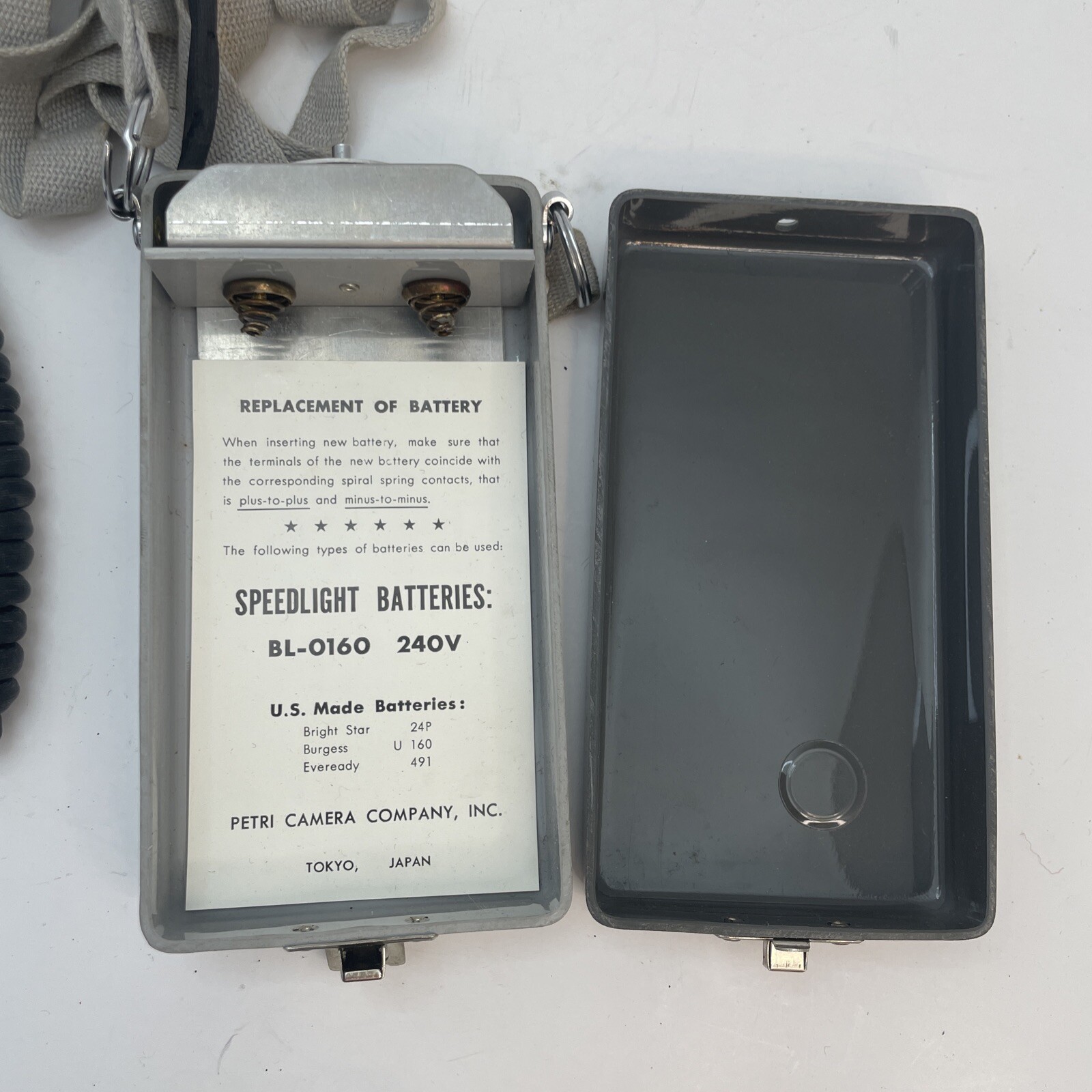 Vintage PETRI Speed Light set