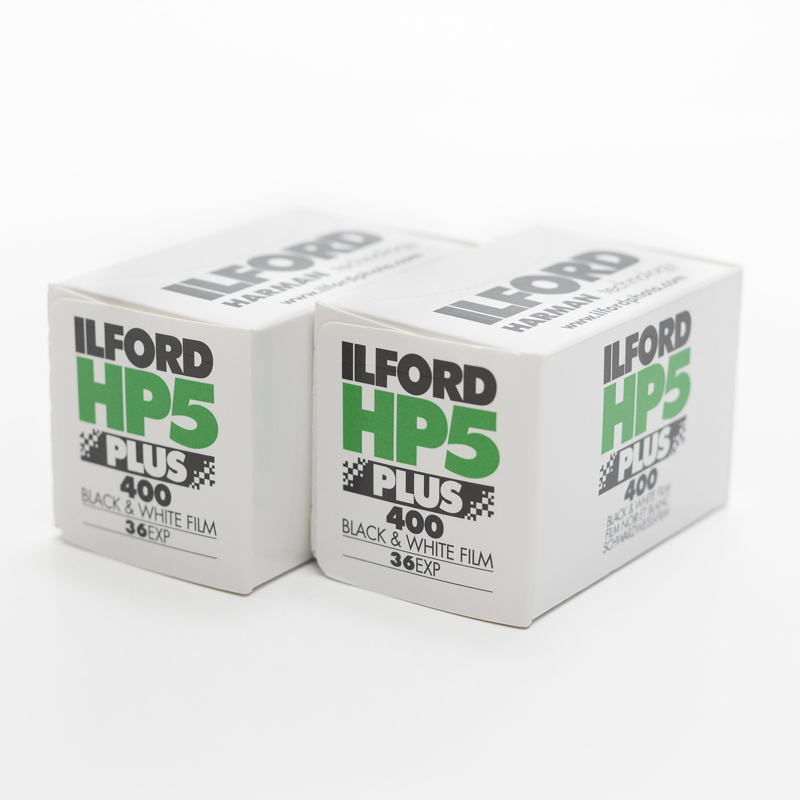 HP5 Plus Black and White Printing Film 35mm ISO 400 36 Poses 2-Pack
