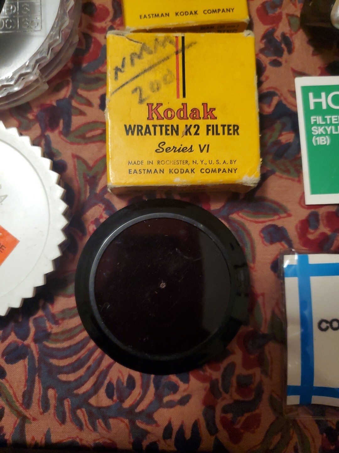 Vintage Photography Camera Lens Accessory Lot Old House Estate