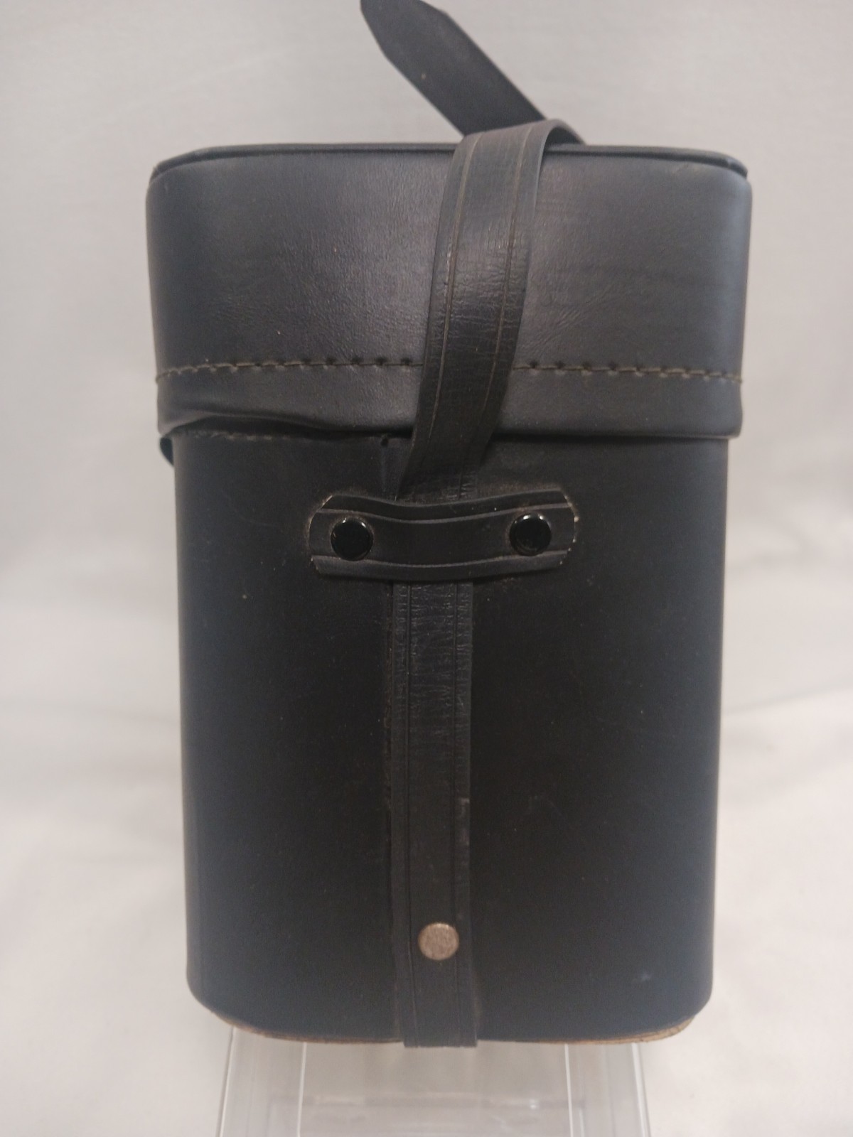 Vintage Pentax Honeywell Hard Camera & Lens Case 11″ x 6″ x 6″ Black Leather VGC