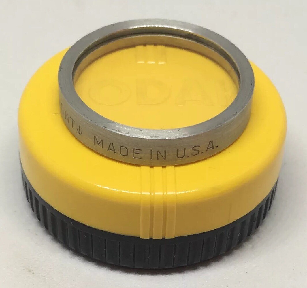 Vintage Kodak Series V Portra Lens 2+ Front In Original Kodak Round Box USA