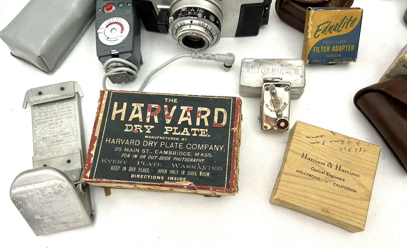 VINTAGE CAMERA ACCESSORIES FROM ESTATE SALE- SEE DETAILS AND PHOTOS