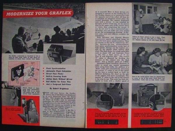 Modernize a GRAFLEX 1949 Accessories pictorial & PLANS