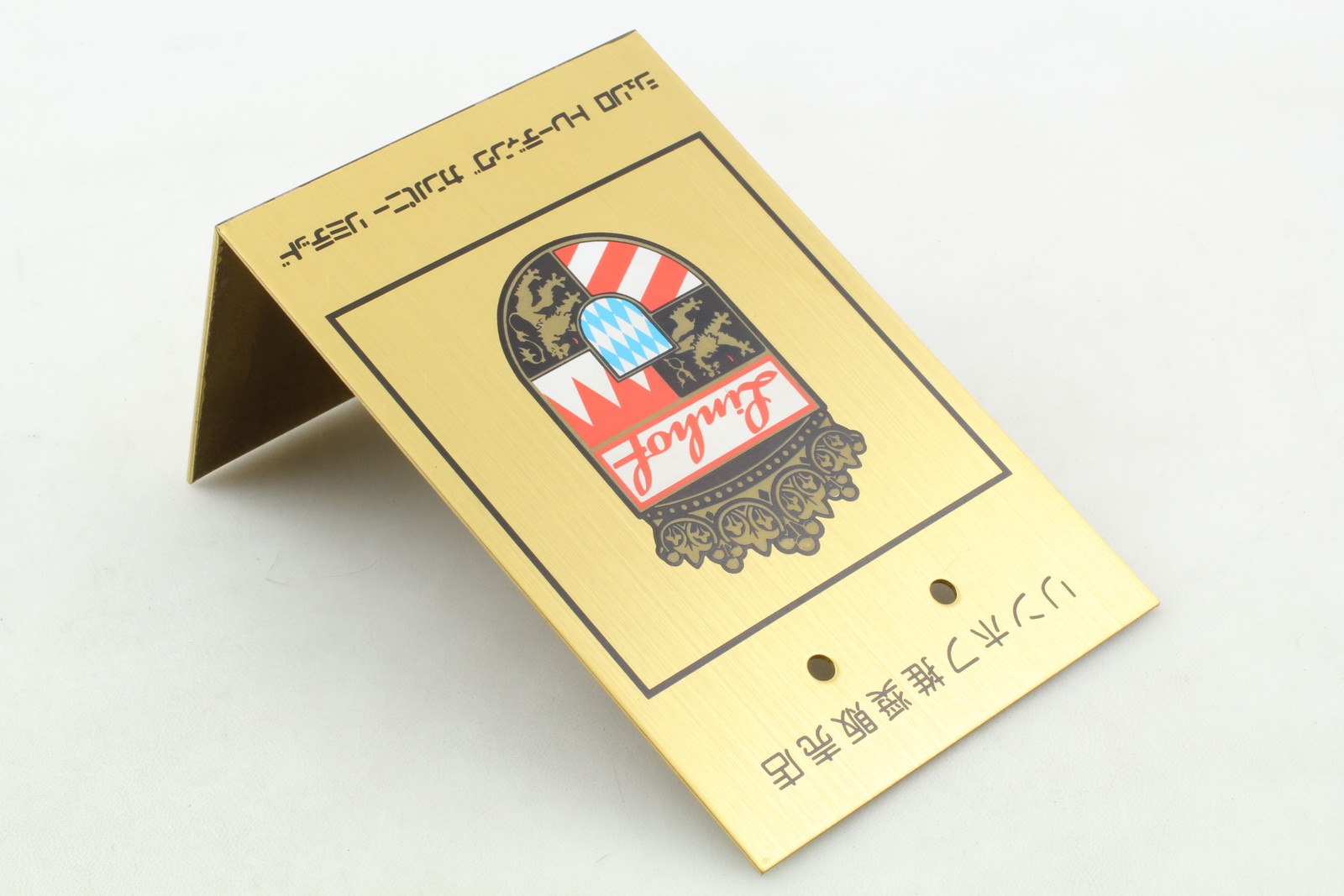 [MINT] Vintage Linhof Cameras Authorized Dealer Sign From JAPAN