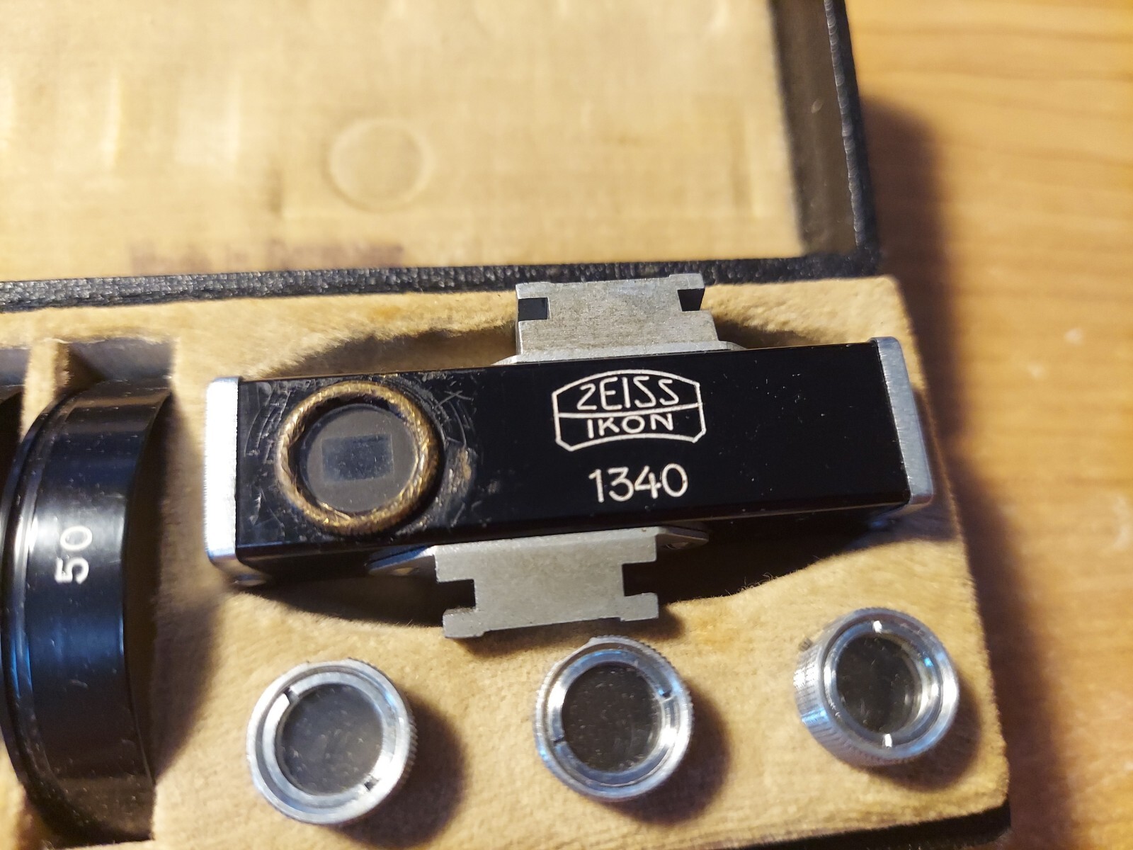 Rare Vintage Zeiss Ikon 1340 Close Up Viewfinder Attachment – Complete In Box