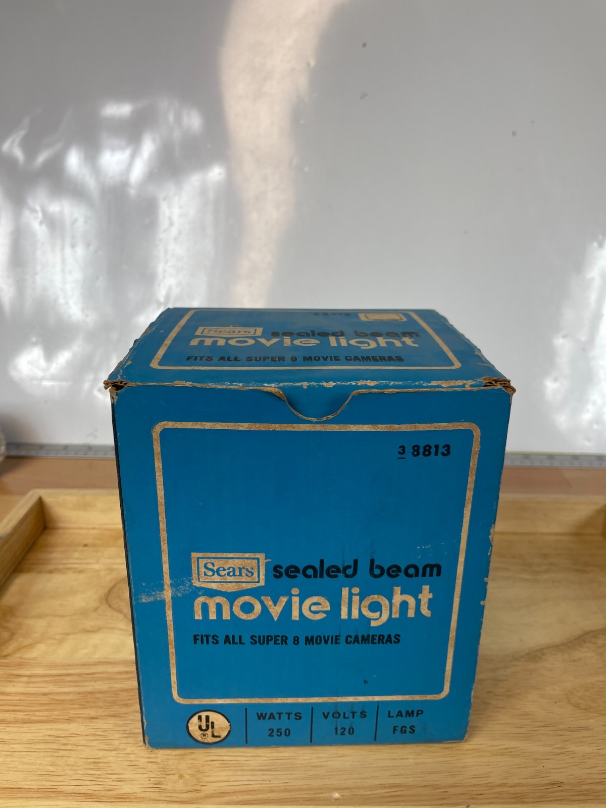 Vintage Sears Sealed Beam Movie Light 38813 Super 8 Camera w/ Box & Manual