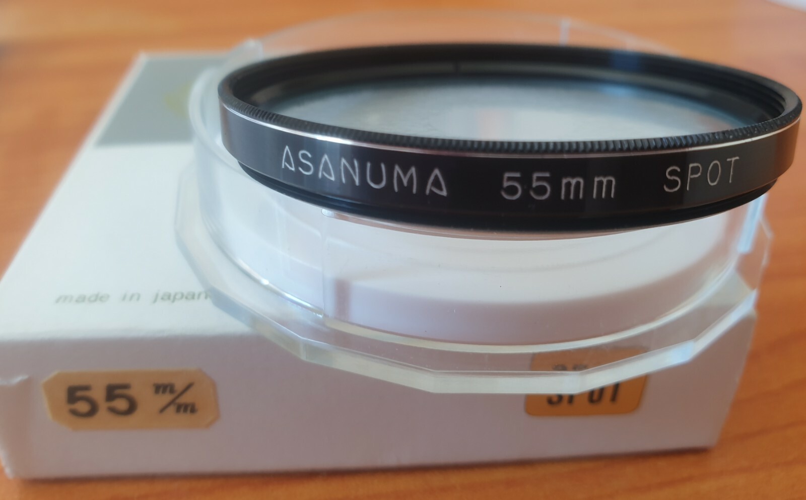VINTAGE ASANUMA CORPORATION 55mm SPOT FILTER MADE IN JAPAN – NEW OLD STOCK