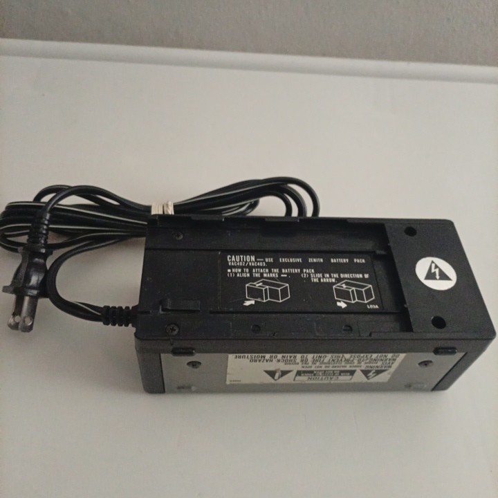 Vintage Zenith VAC 410 Battery Charger Working