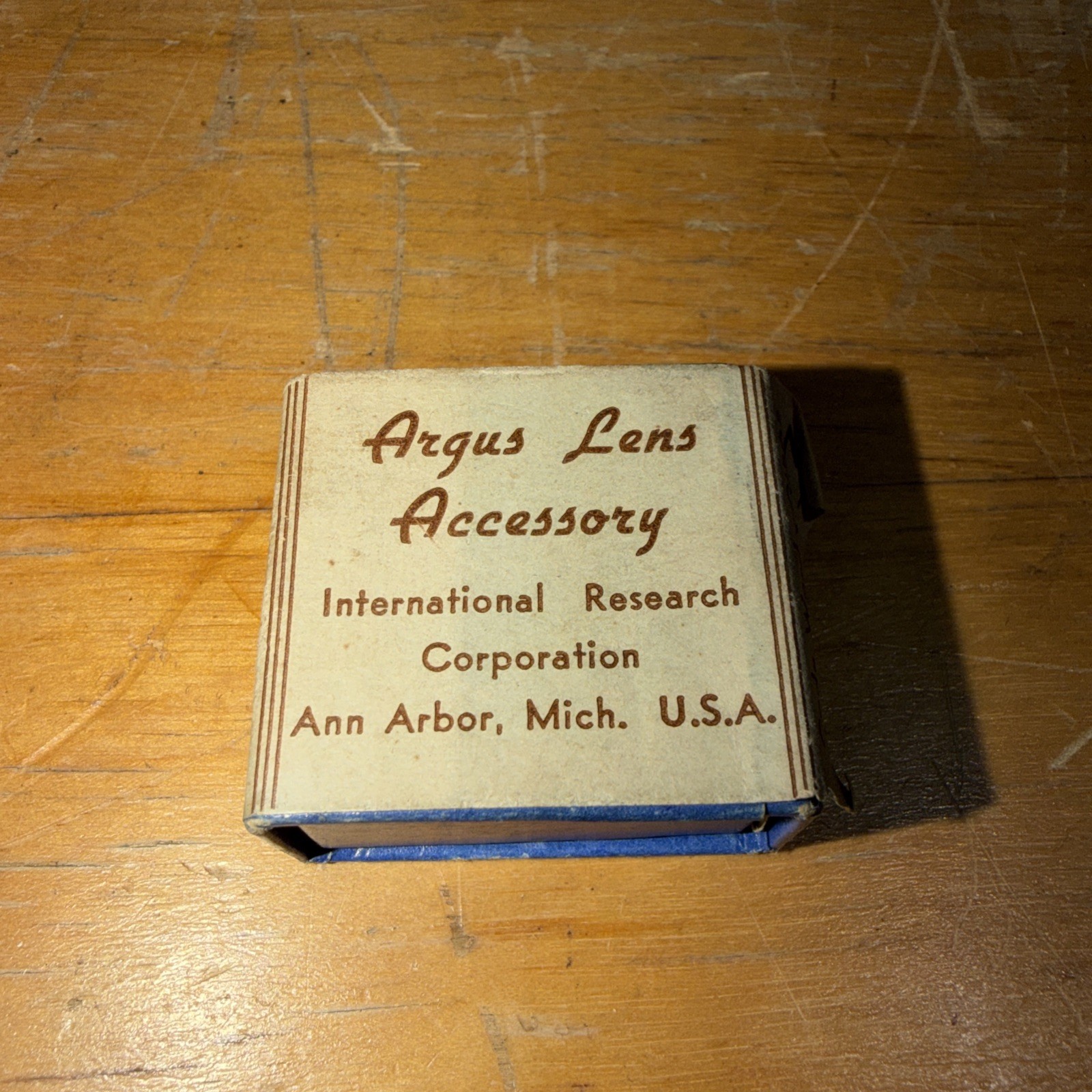 Argus Lens Accessory No. C-77 for Model “C” Portrait Attachment Filter *RARE*