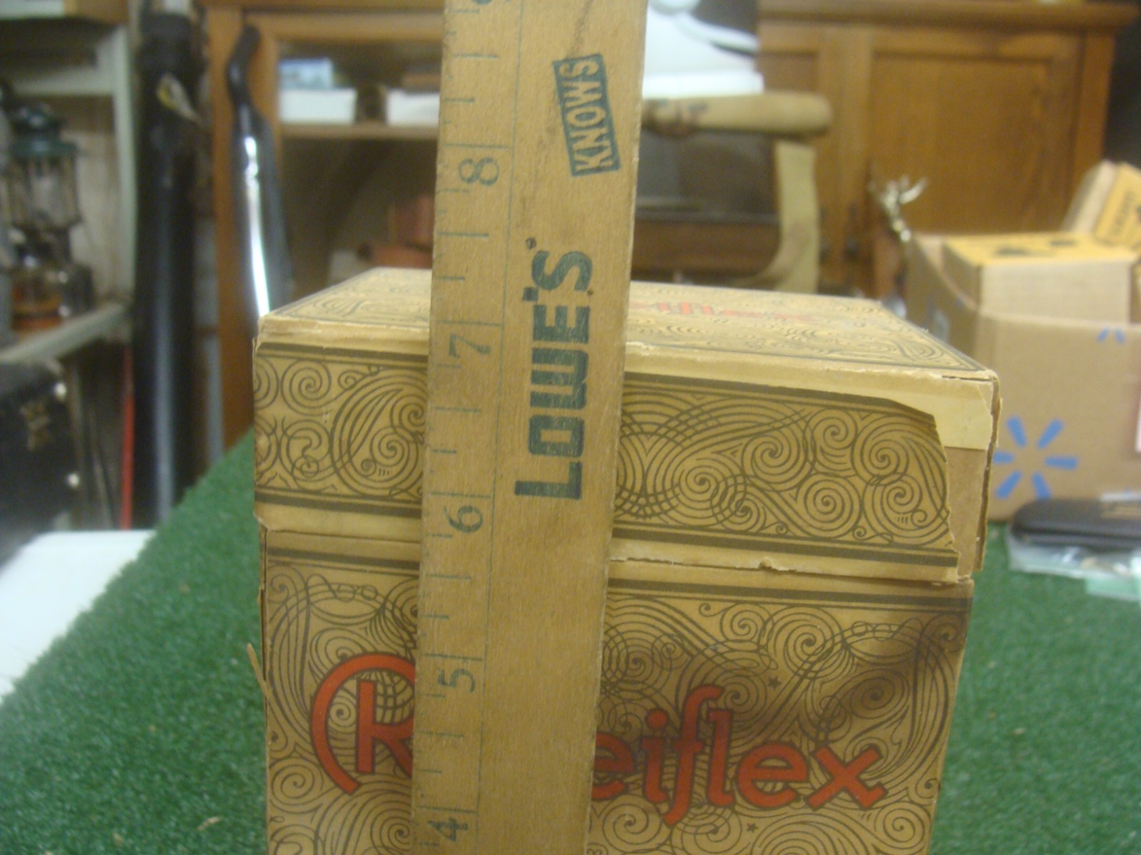 Rare Rolleiflex Empty Box Only For Camera with paperwork – AS SHOWN