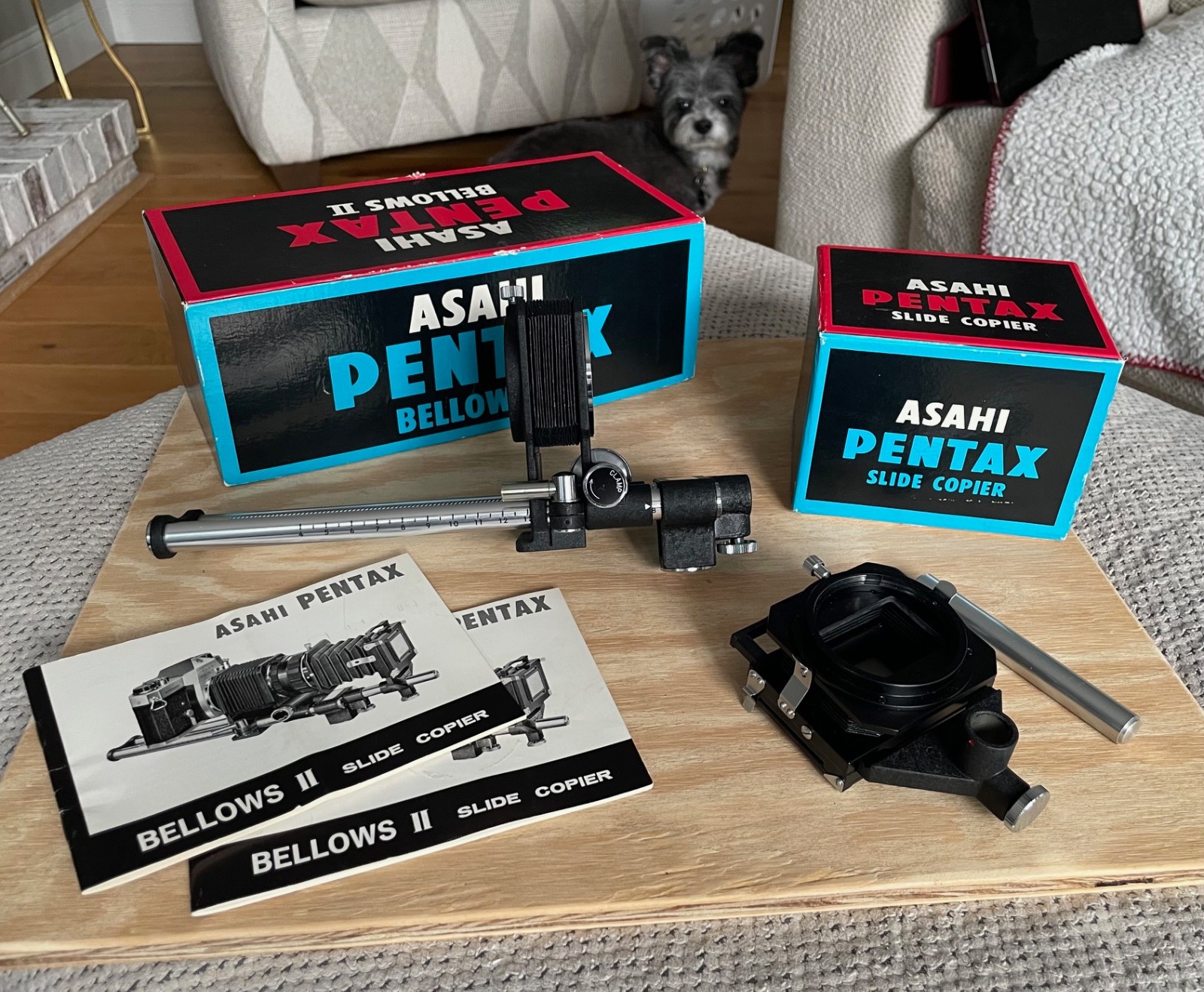 Vintage ASAHI Pentax Slide Copier and Bellows II (for M42 mount)