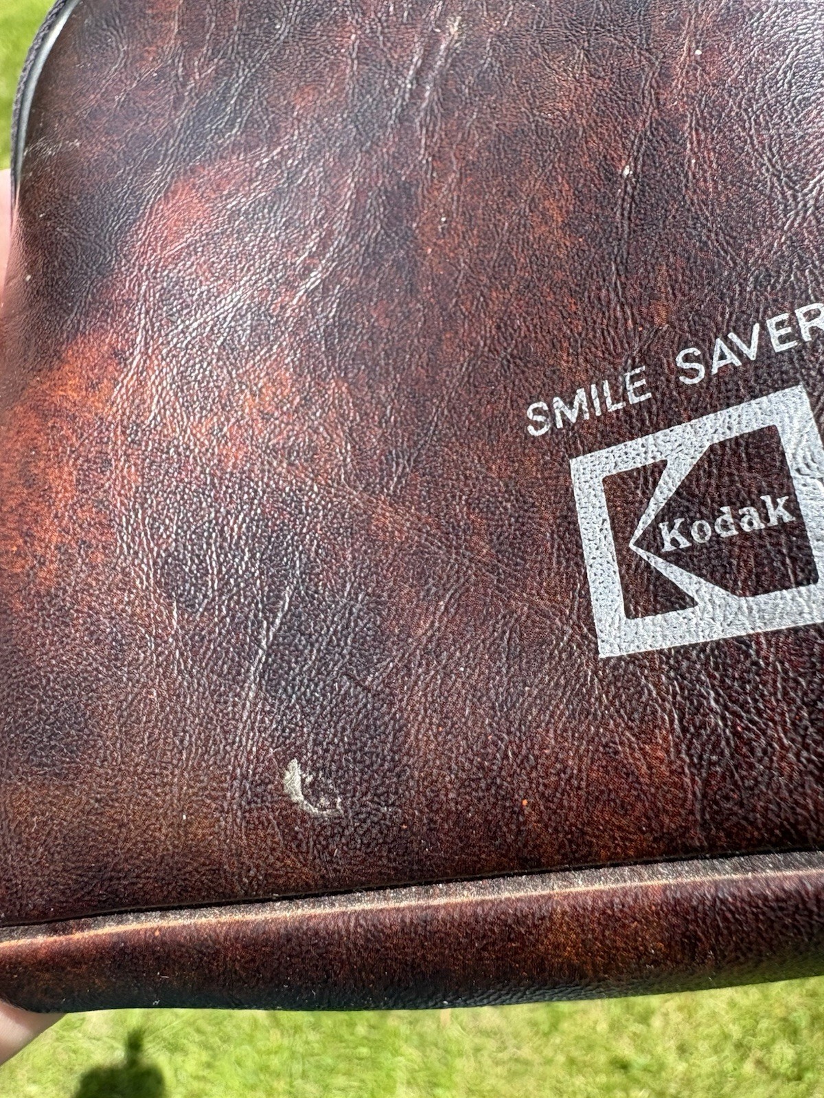 Vintage Camera Case Kodak 1970’s Smile Saver Plush Interior Camera Carrier