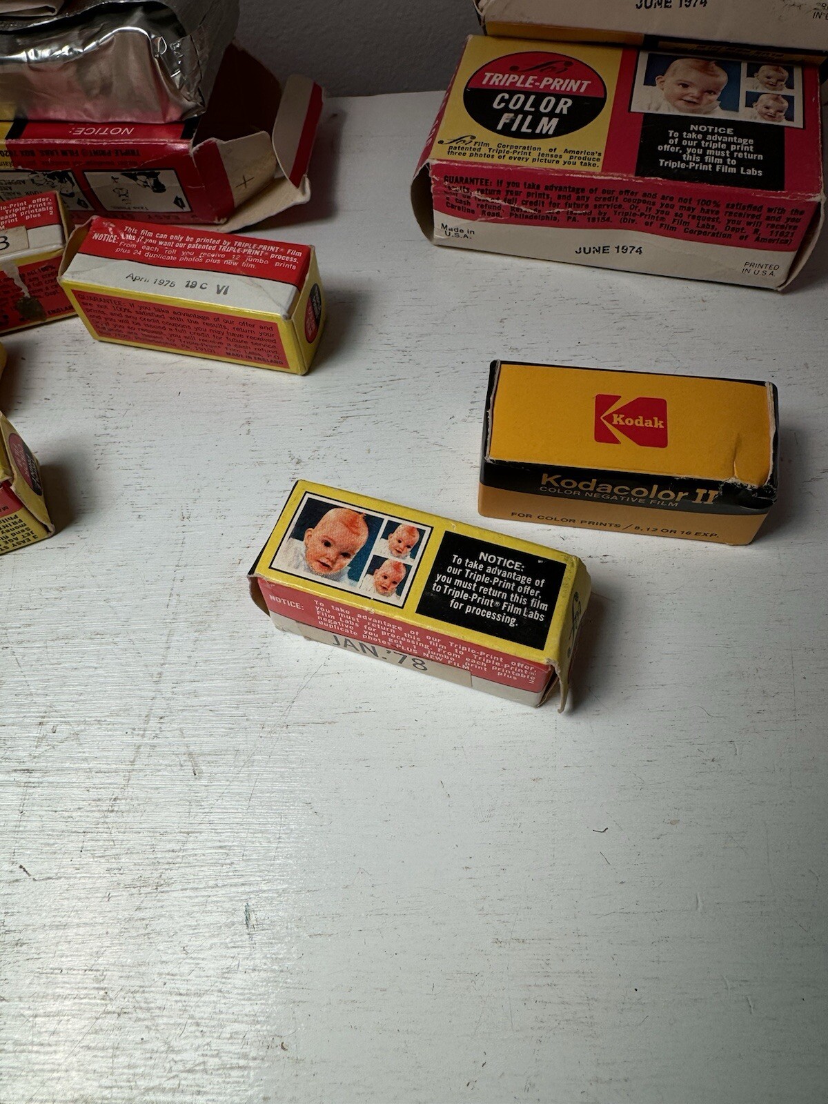 Vintage 1970’s FCA Film Lot
