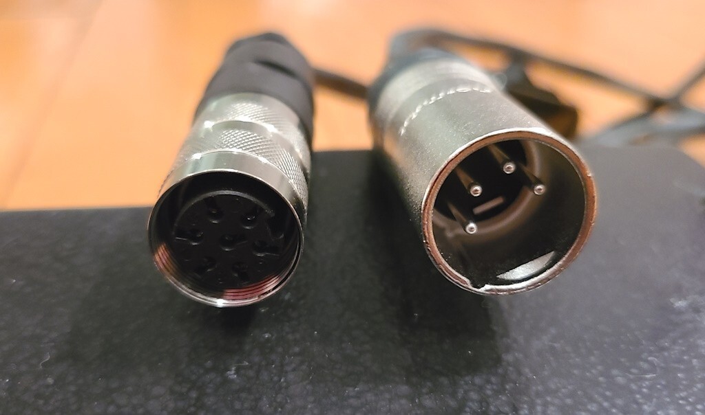 Bolex MST (7-pin) Power Cable, 4-pin XLR Male, ~2m (6.6ft)