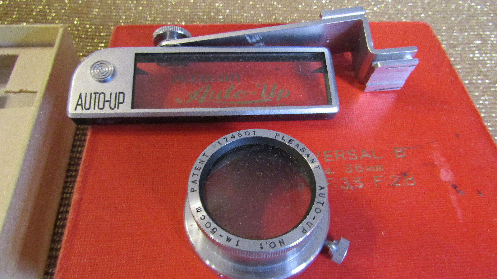 Pleasant Auto-Up Super Nooky 1M-50CM Universal B Dia 36mm For F:3.5 F:2.8, NICE