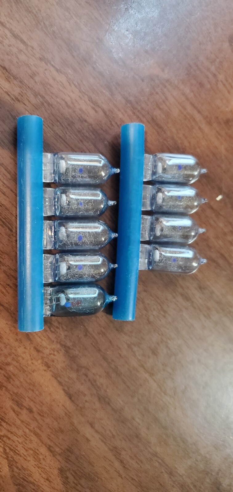 Vintage Sylvania Blue Dot AG1B Flashbulbs Blue Bulbs In Box 12+9