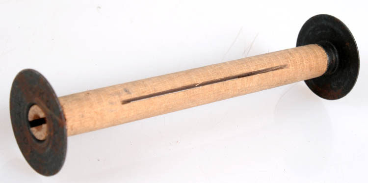 KODAK WOODEN TAKE UP SPOOL 4-3/4 INCHES LONG