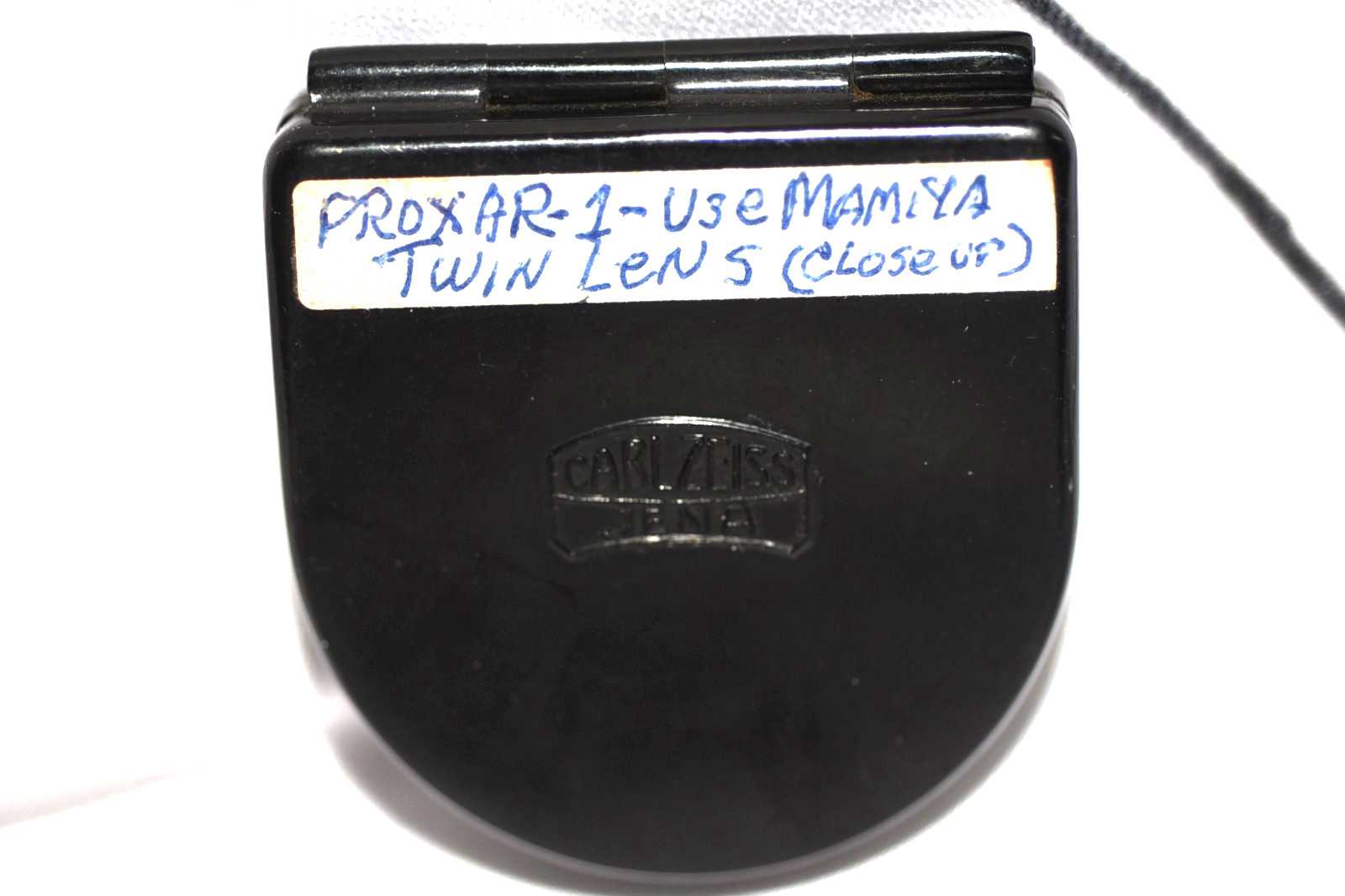 Carl Zeiss Jena Proxar 1x/ IV Close-Up Lens w/ Bakelite Case, Nr , Germany