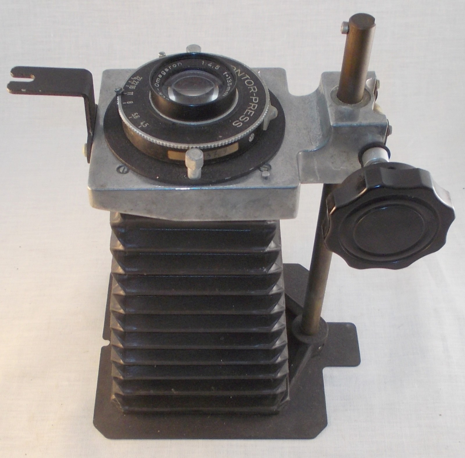 Vintage Bellows Assembly W/Pronto Press & Rodenstock Omegaron Macro Photography