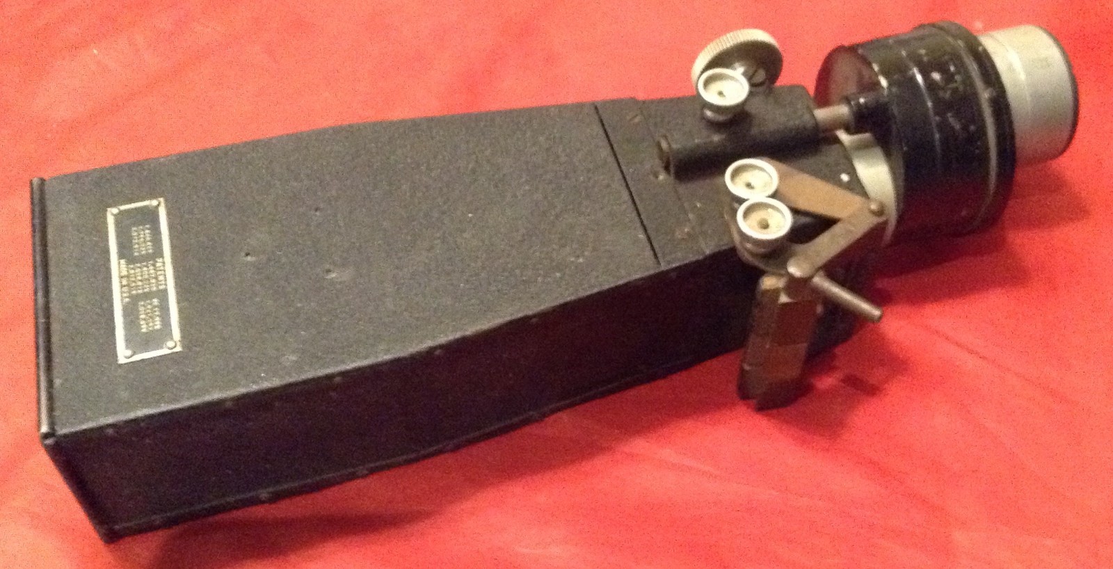 Vintage Mitchell Direct Image View Finder for 16mm Cine Camera
