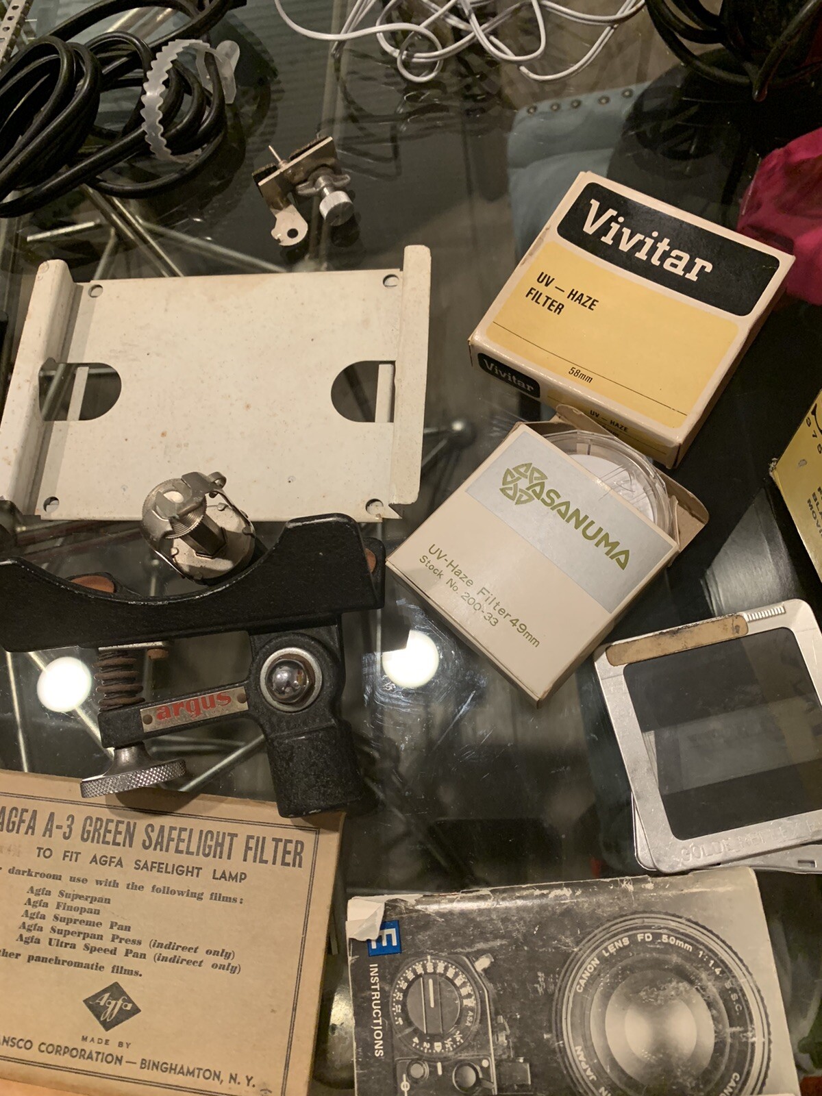 Vintage Kodak, Sylvania, Vivitar, Argus, Weston And More Bulk Lot