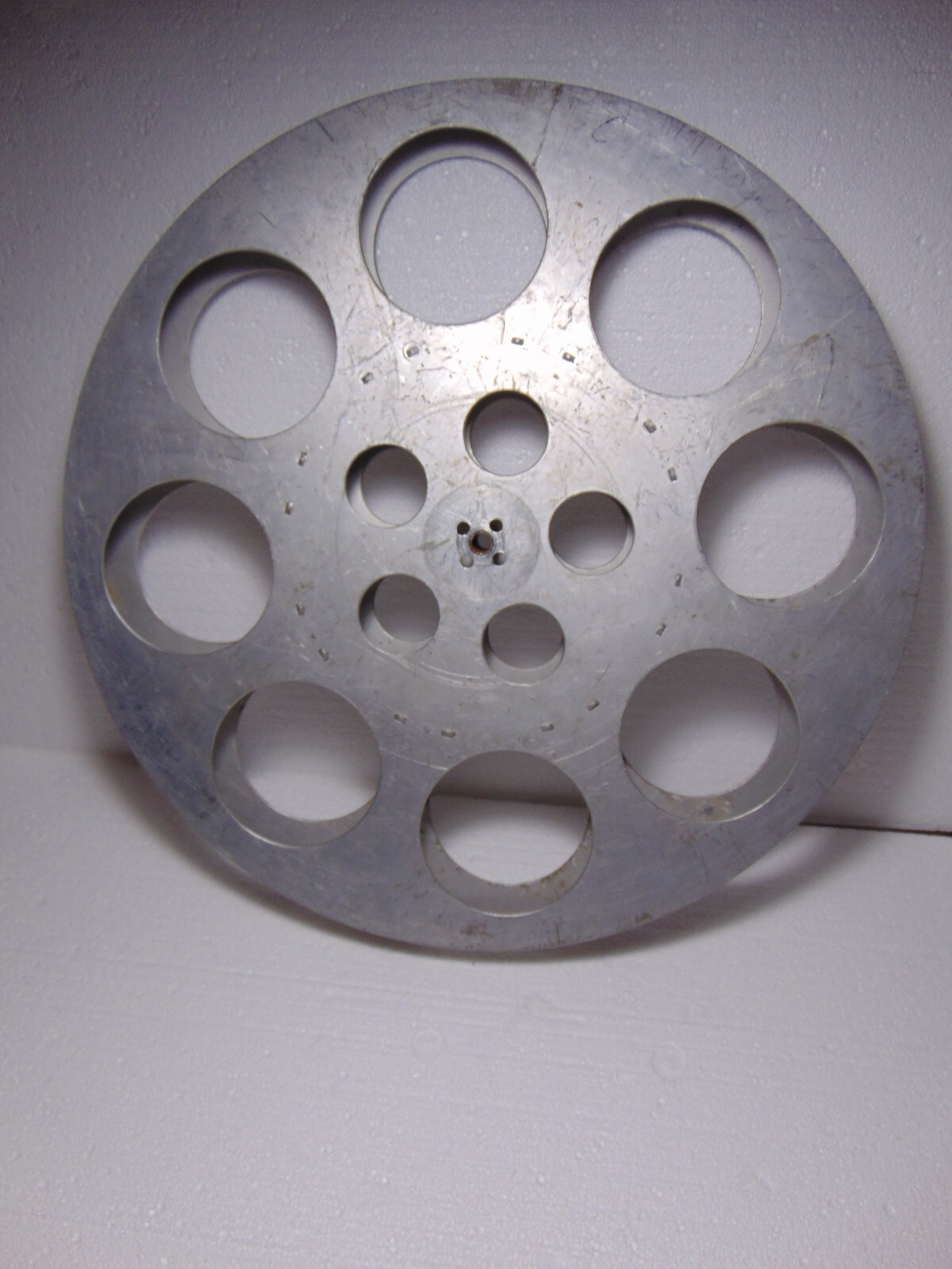Empty 35mm Film Reel Aluminum Metal 17″ Movie Take Up 42cm vintage spool 35 mm
