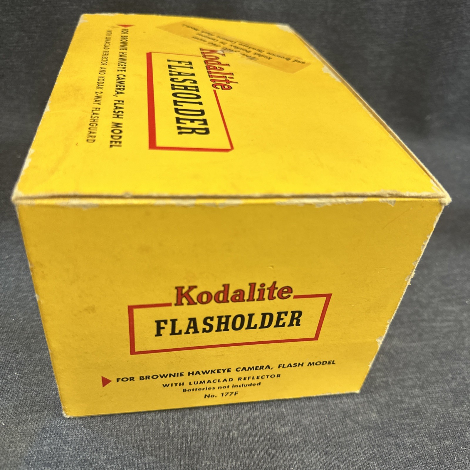 Vintage Kodak 177F Kodalite Flasholder W/lumaclad Reflector & Flashguard D2C