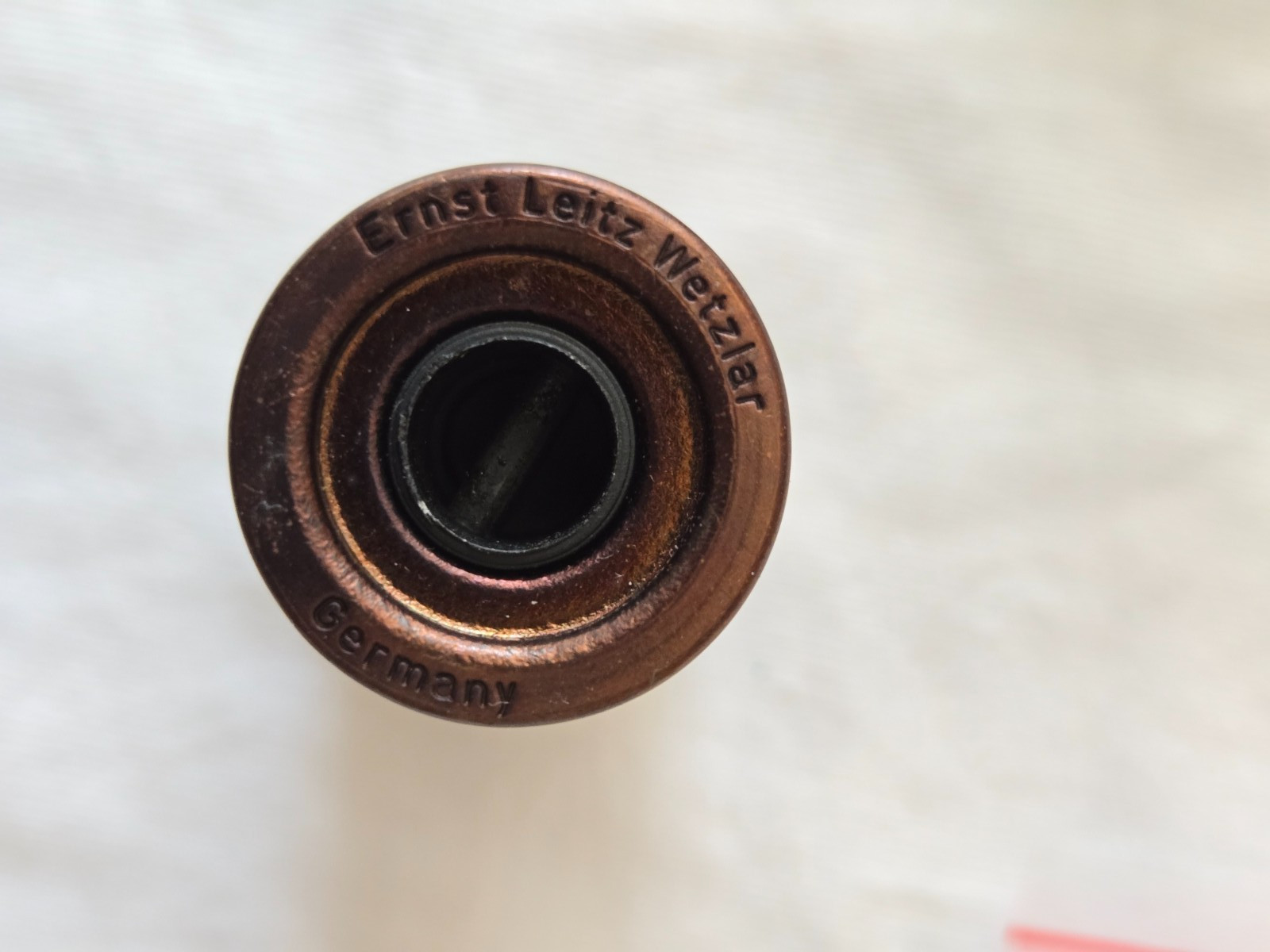 Original Leica Leitz Brass Z Film Cassette (FILCA) for Leica LTM + Container