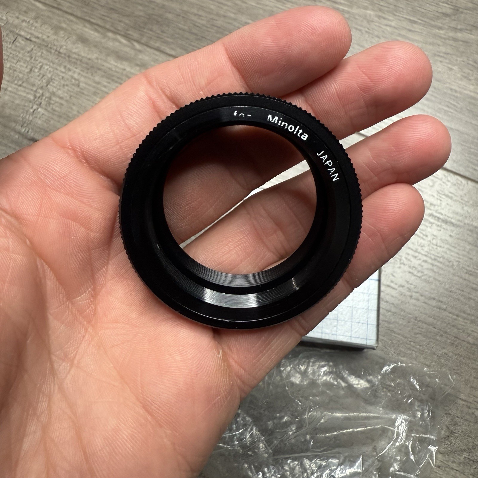 DOT Line Corp T-Mount Adapter Ring for Minolta DL 0876 with Box Made in Japan