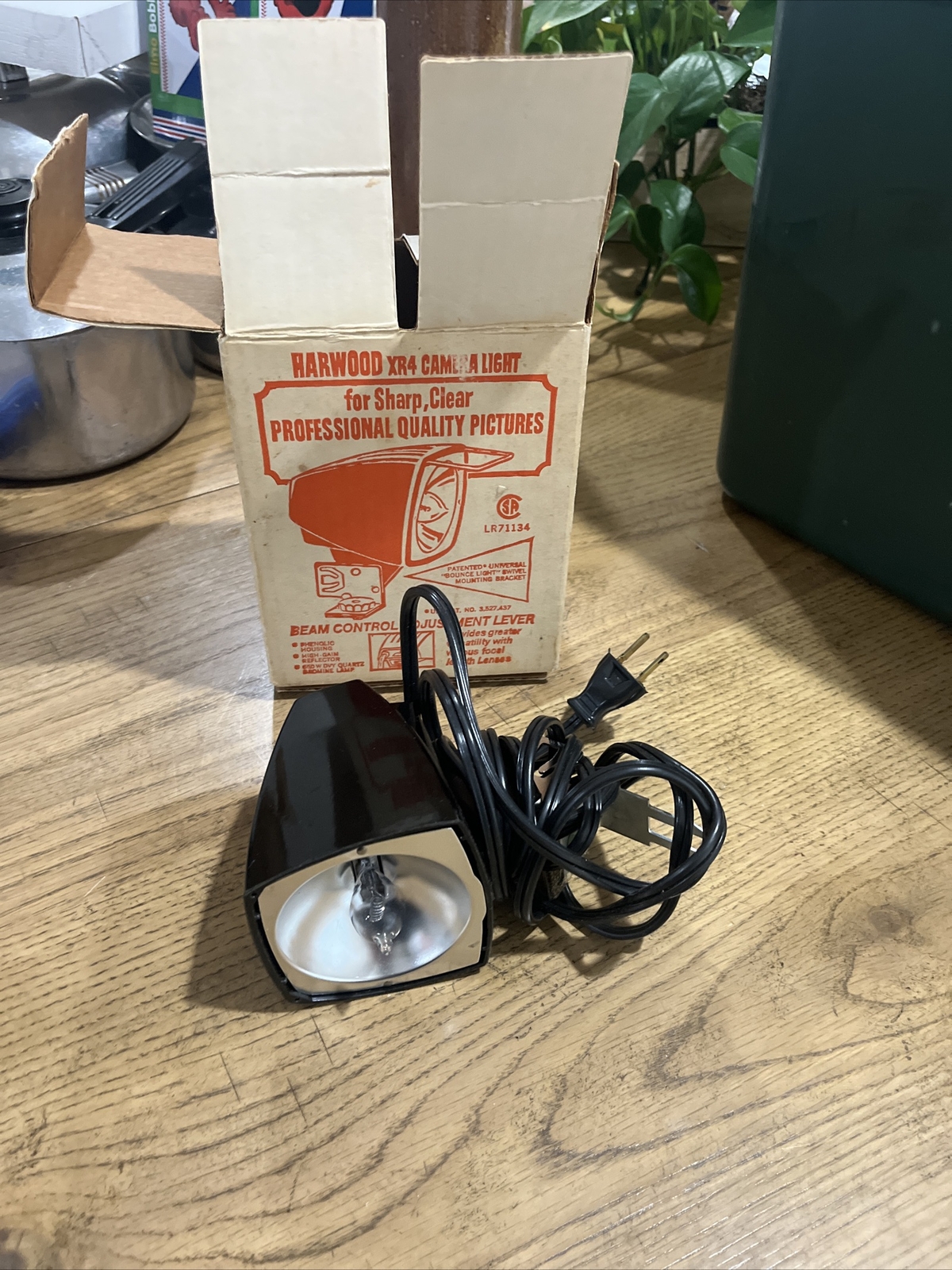 Vintage Harwood XR4 Hi-Intensity Photography Beam Control Light 650w WORKS