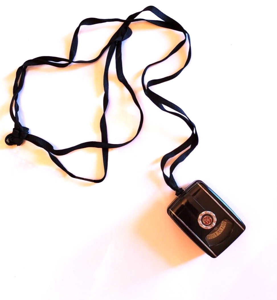 General Electric Mascot Type PR-30 Camera Exposure Meter w/ Strap Vintage 1950s