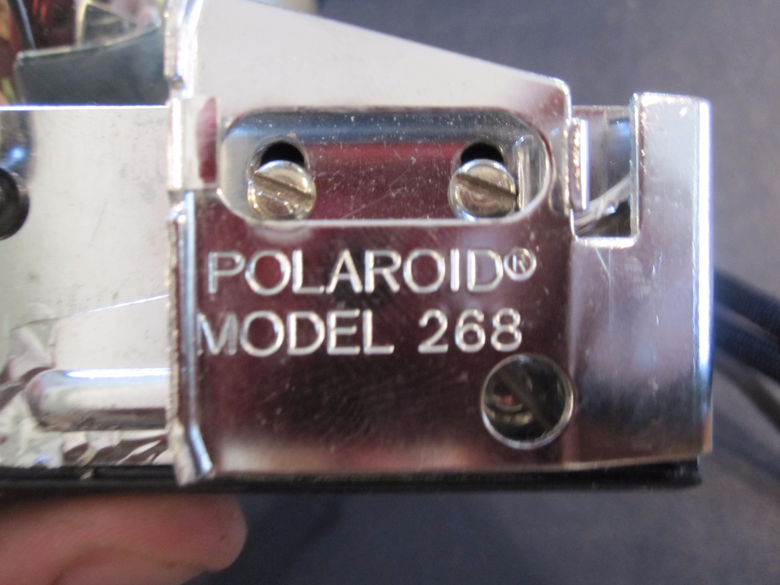 Vintage Polaroid Flashgun Model 268