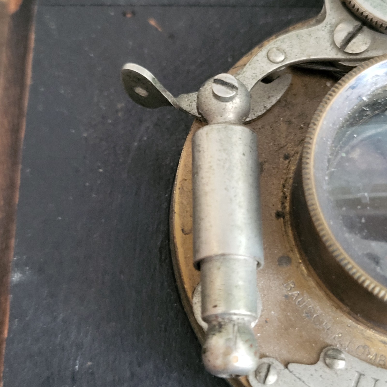 Antique Bausch & Lomb Camera Lens Unicum Brass Pat. Jan 6 1891
