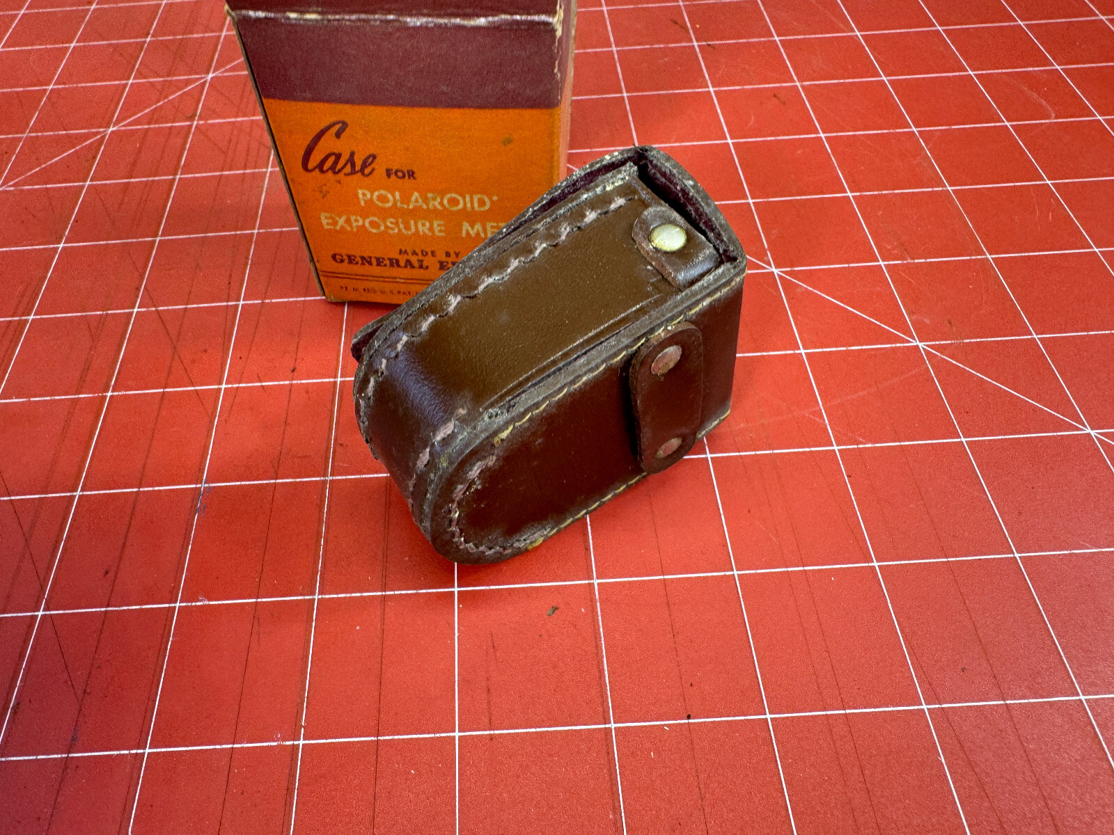 Polaroid Exposure Light Meter Model PR-22 Leather Eveready Case & Box ONLY