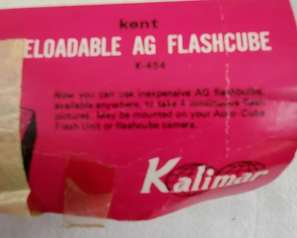 VINTAGE Kalimar AUTO-CUBE FLASH UNIT K-456 Made In JAPAN ORIGINAL PACKAGING