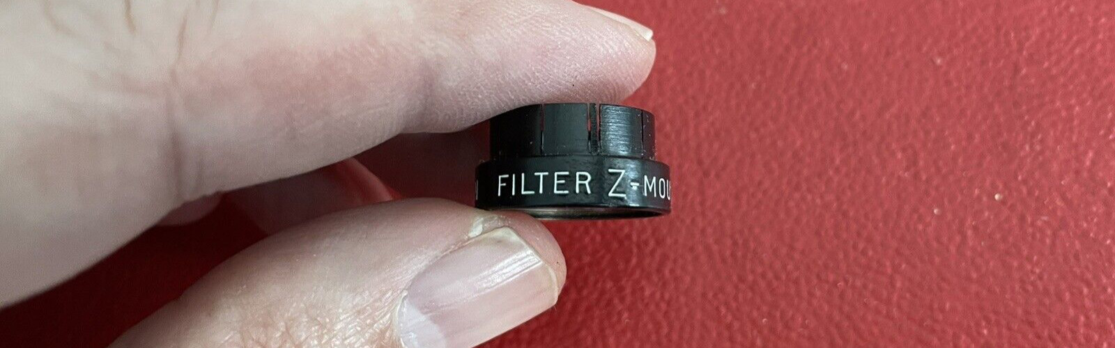 Vintage EASTMAN KODAK CO Wratten Filter A Z Mount w/ Box & Brochure RED