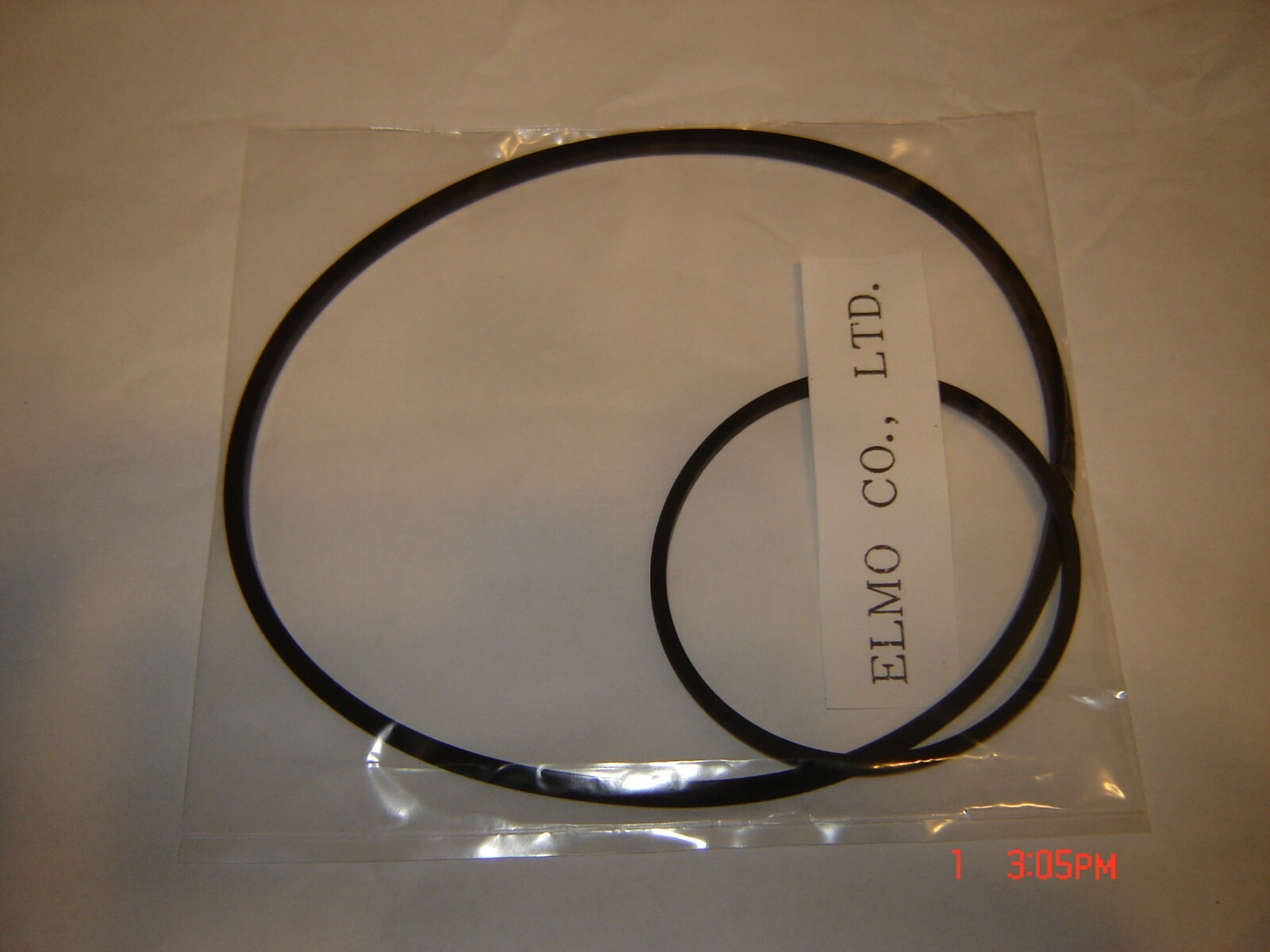 Elmo TransVideo TRV R8 Projector 2 Belt Set Square OEM Type,WORLD Wide SHIPPING