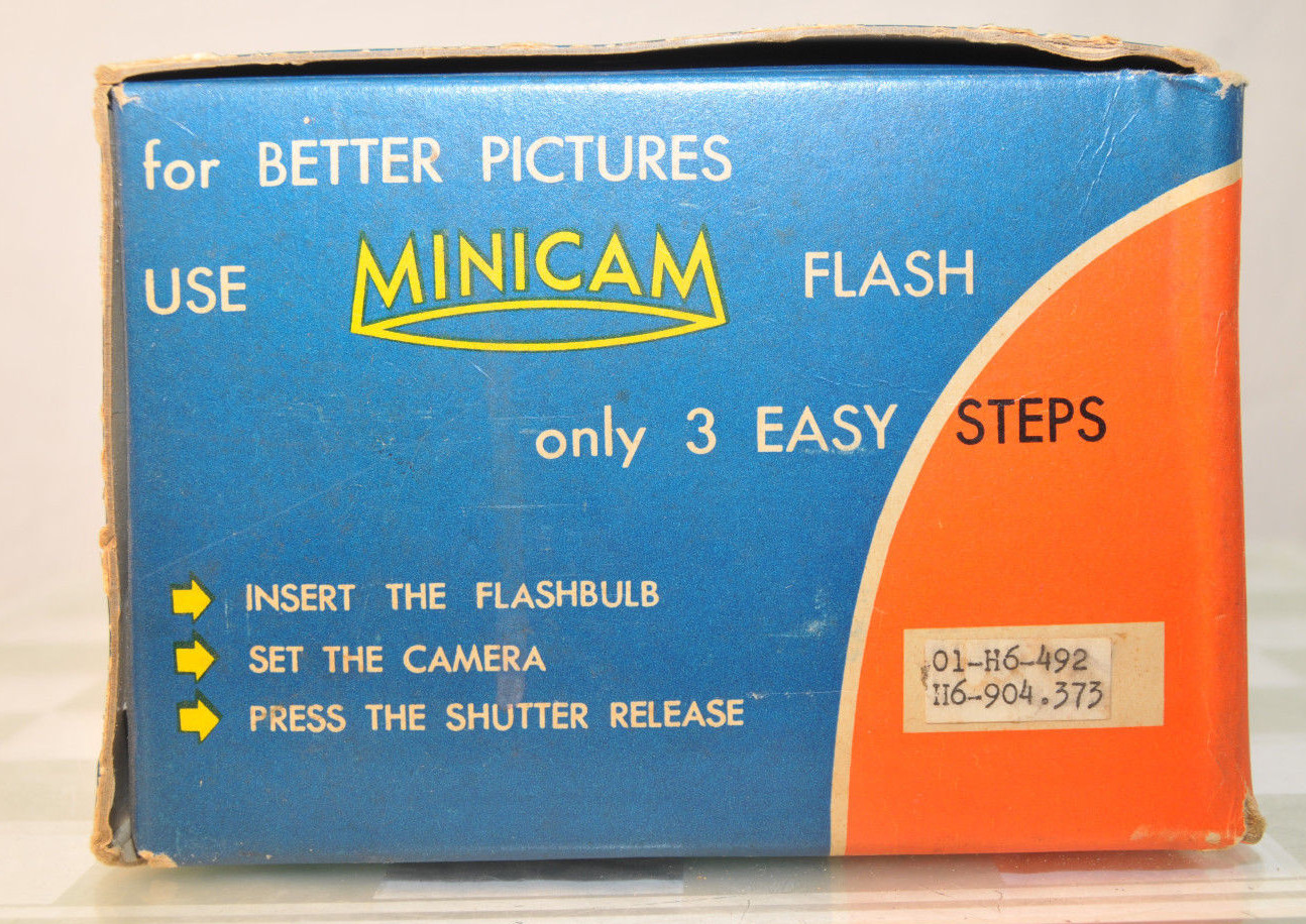 Vintage MINICAM SYNCHRON Flash Equipment with Original Box from 1950s Japan