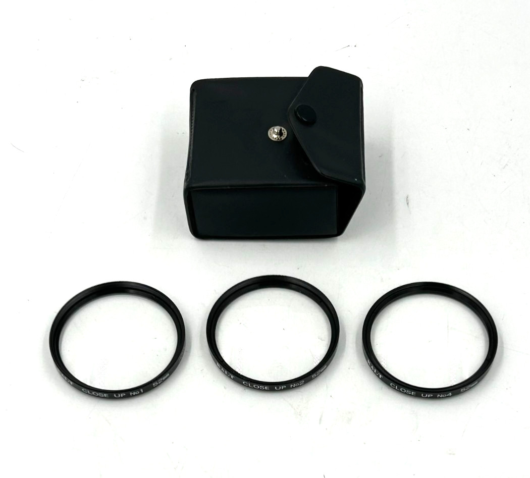 KALT CLOSE UP No. 1, 2, 4 Set of Three (3) 52mm Lens Japan glass with Case