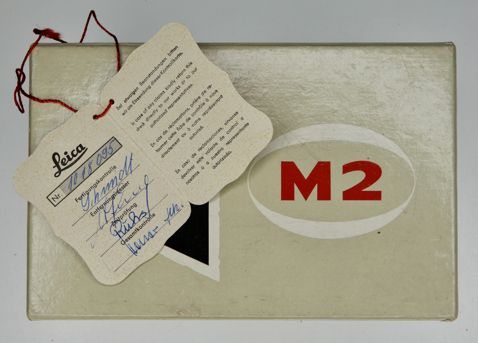 Leica Green Box for M2 #1018095