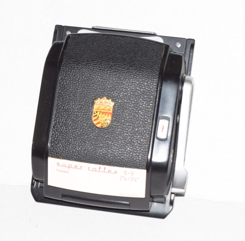 Linhof Super Rollex 6×9 Film Back 2¼ x 3¼in for 4X5 Large Format