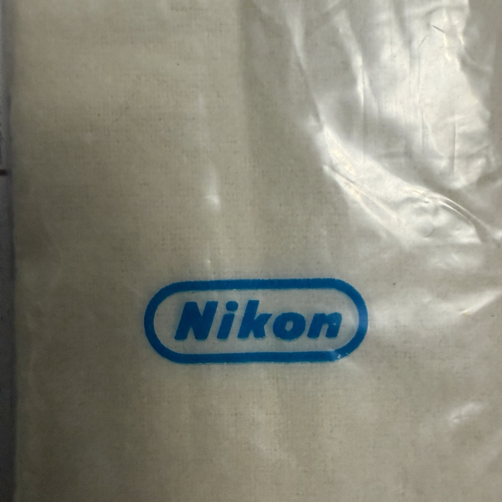 Vintage Camera Lens Cleaner Cloth Nikon Original Silicone 1970s New Japan