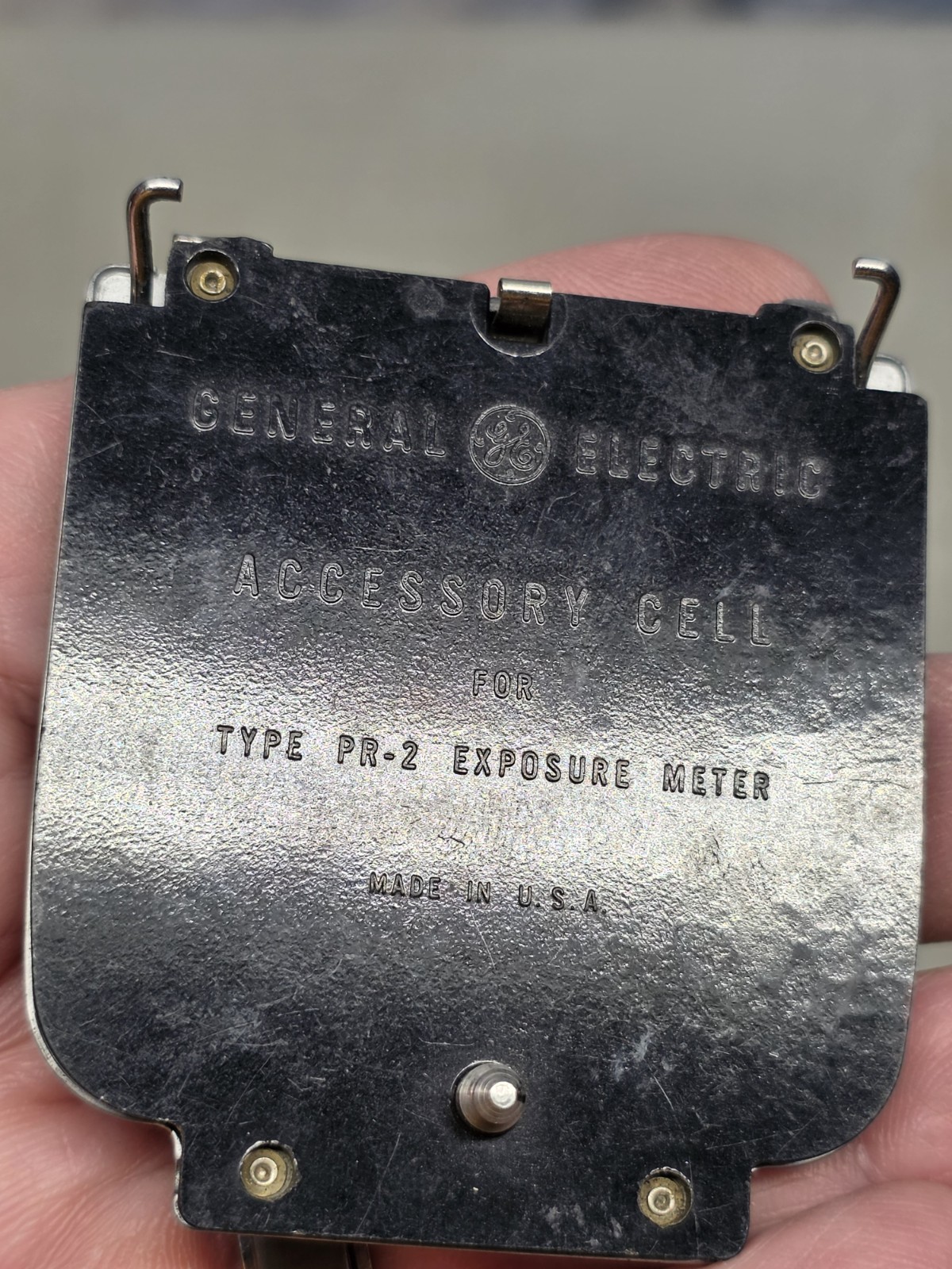 🔥 Vtg Photography General Electric GE DYNACELL PR-2 Exposure Light Meter