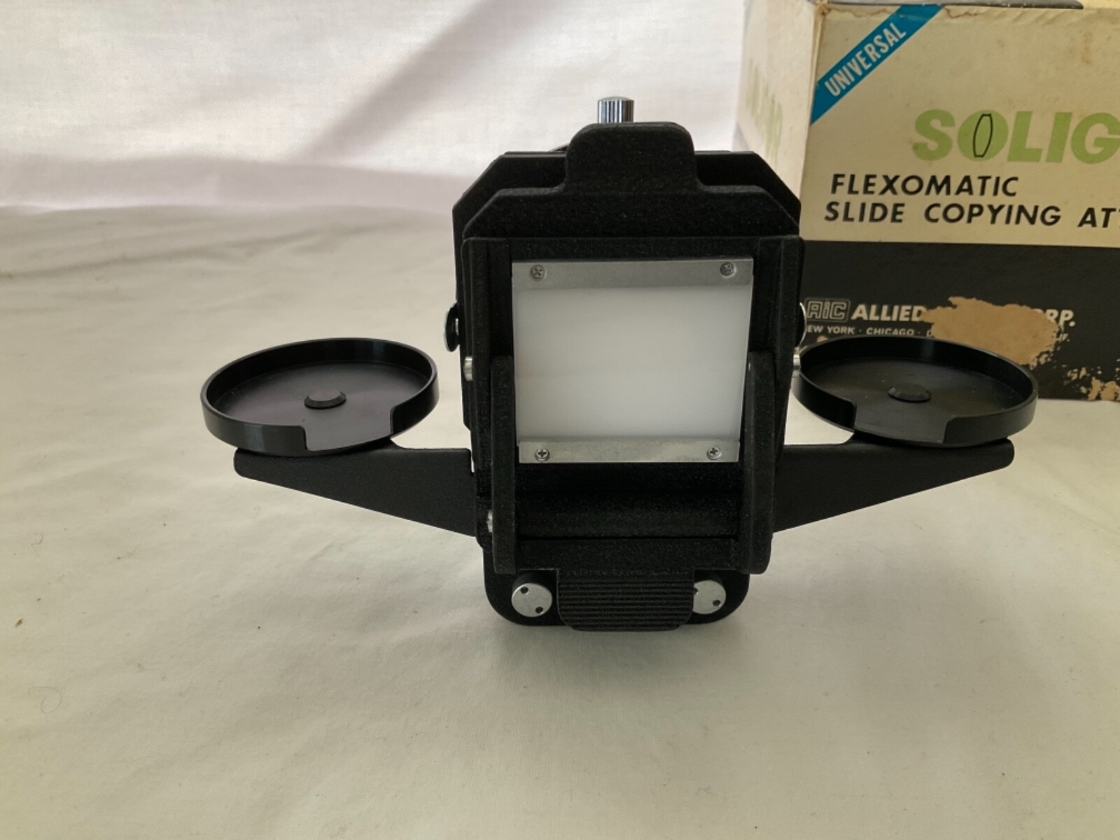 Soligor Flexomatic Slide Copying Attachment vintage universal