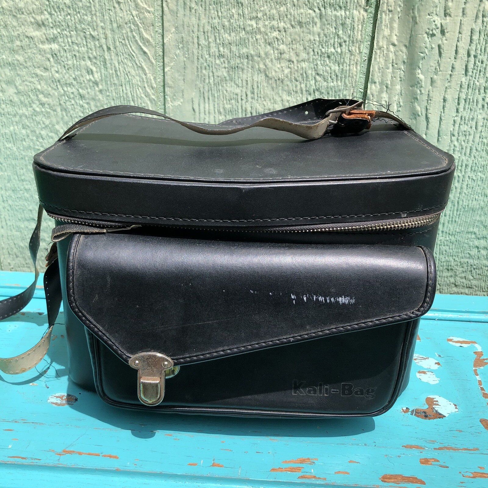 Rare Vintage Kali Bag Retro Film Camera Leather Case PB-26 Handcrafted In Japan