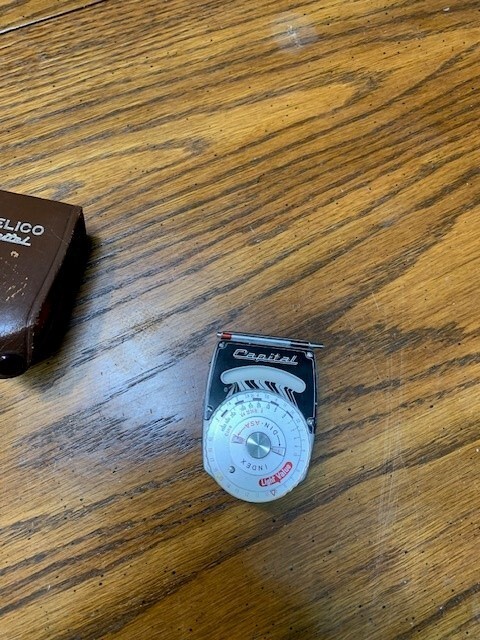 CHELICO Capital Exposure Light Value Meter with Case JAPAN Y33